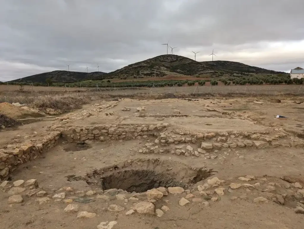 Restos de la Bodega Romana descubierta en Baños del Peral, Valdepeñas